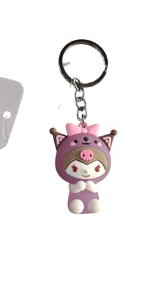 Adorable Character Light Keychain for Girls