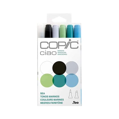 Copic Ciao Markers Set - Sea