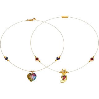 Invisible Chain 1 Layer, Dark Red and MultiColour, 2 Qty