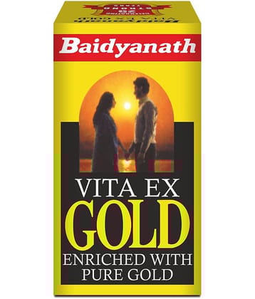 Baidyanath Vita Ex Gold Enriched with Pure Shilajit Capsule 20 no.s