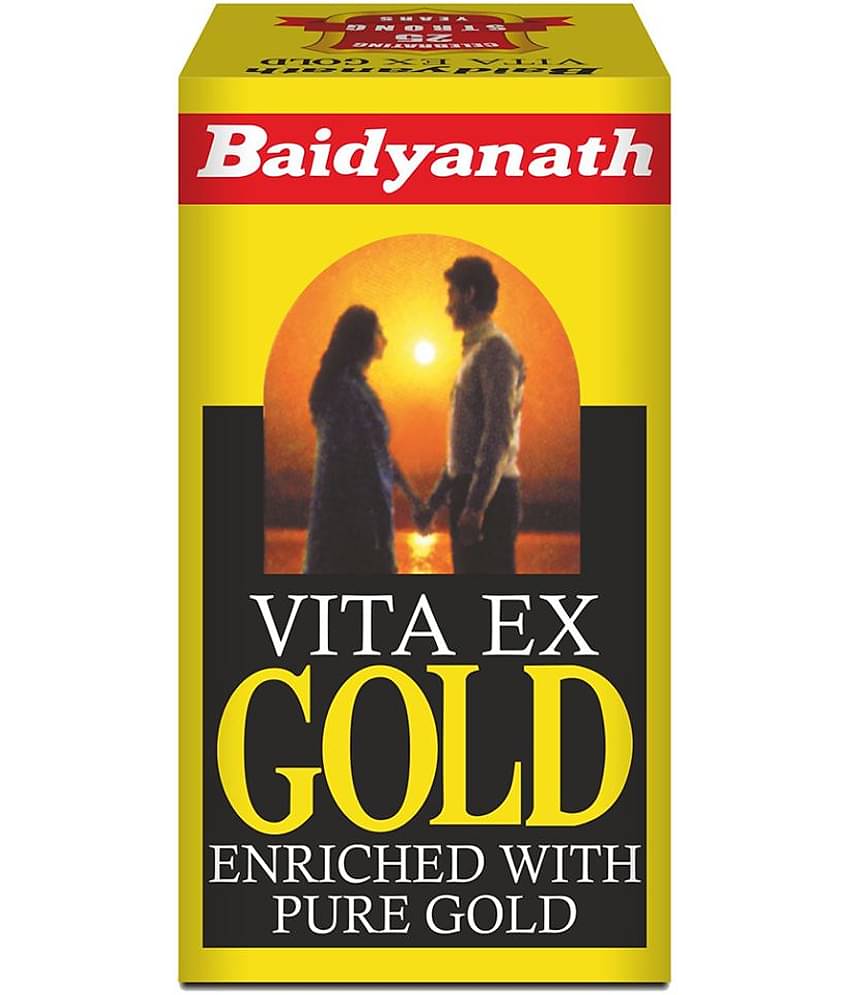Baidyanath Vita Ex Gold Enriched with Pure Shilajit Capsule 20 no.s