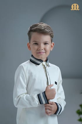Duman Thobe Cream  For Boys-B2