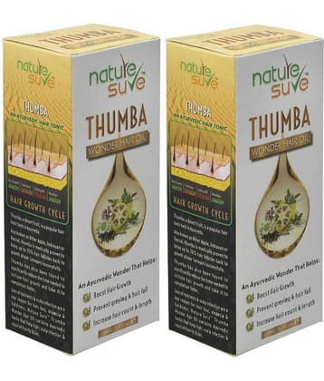 Nature Sure Thumba Wonder Hair Oil for Men and Women - 2 Packs (110ml Each)