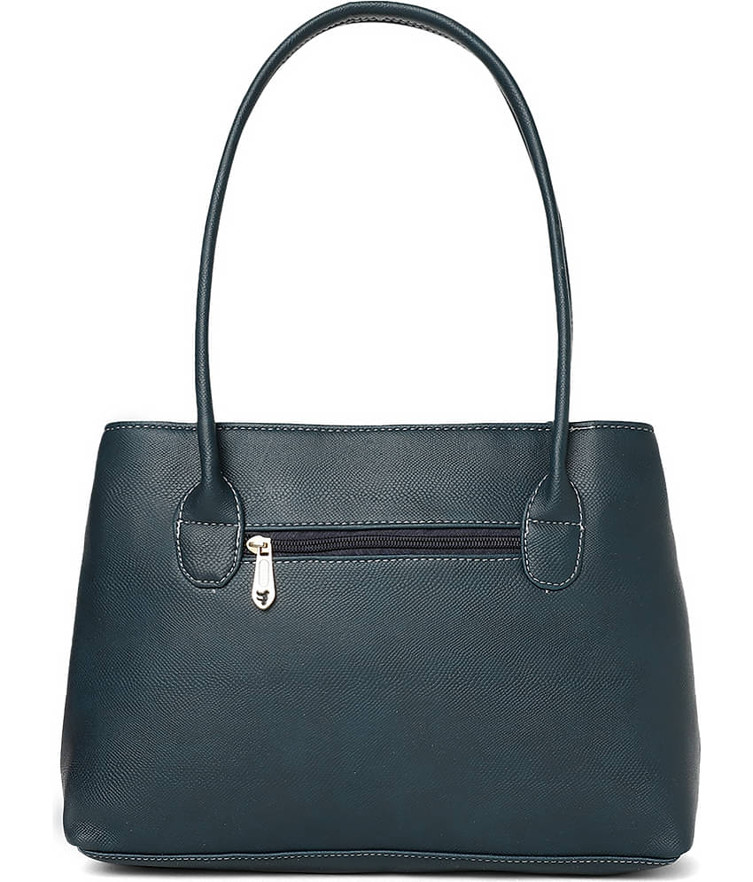 Fostelo - Blue PU Shoulder Bag