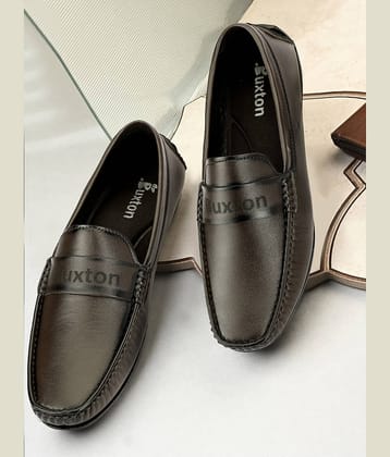 Buxton Loafers Brown Men's Slip on Shoes
