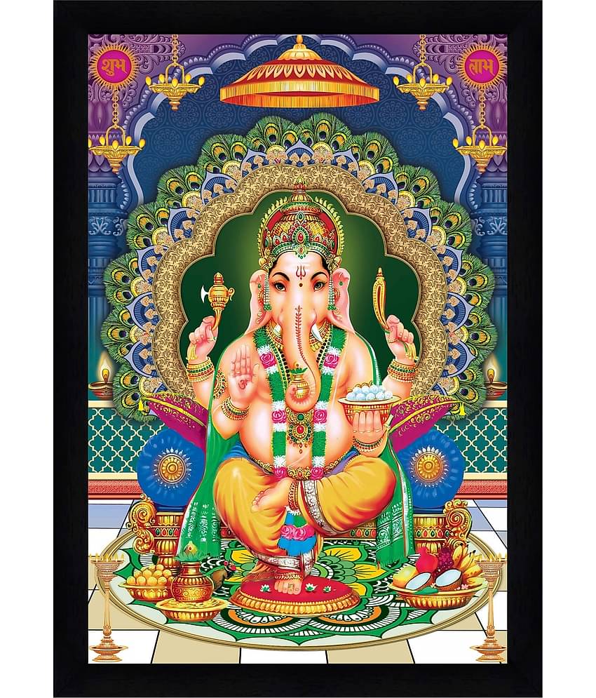 Indianara - Religious Painting With Frame