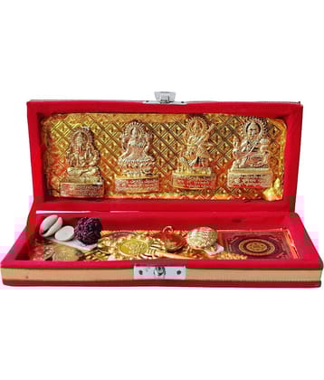 Shri Astha Vinayak Brass Dhan Laxmi Yantra