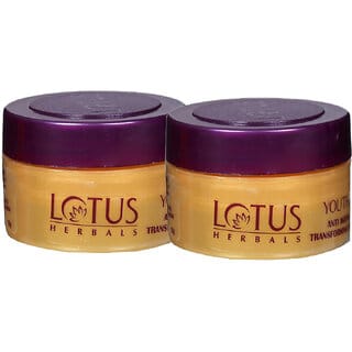 Lotus Herbals Youthrx Anti Ageing Transforming Cream  Spf 25  Pa+++  Preservative Free  10G ( Pack Of 2 )