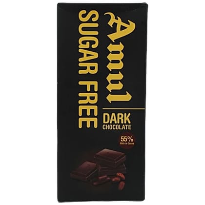 Amul Sugar Free Dark Chocolate, 150 g - 150 mL - 150 mL - One unit