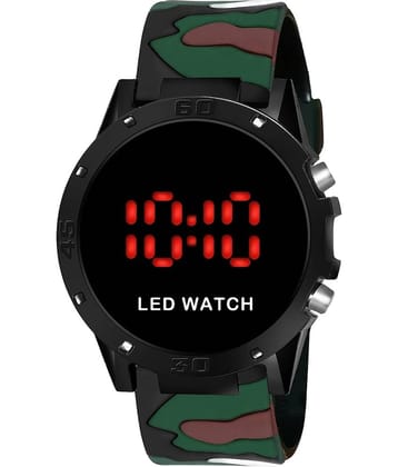 Cosmic - Multicolor Silicon Digital Men's Watch