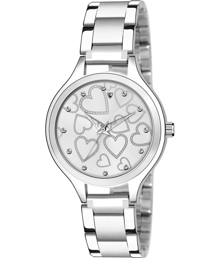 EDINARO Stainless Steel Round Womens Watch