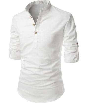 Gupta Sons White Cotton Kurta