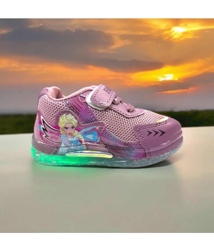 GLOBIN - Purple Boy's LED Shoes ( 1 Pair )