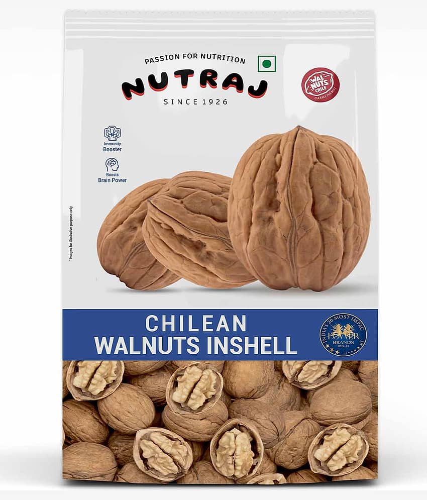 Nutraj Chilean Inshell Walnut 500g