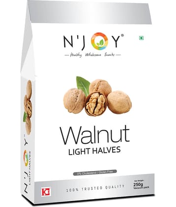 N'joy Walnuts Light Halves, 250g