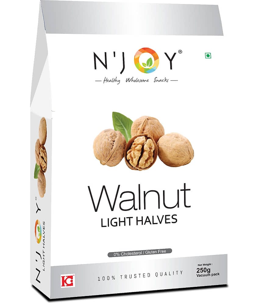 N'joy Walnuts Light Halves, 250g