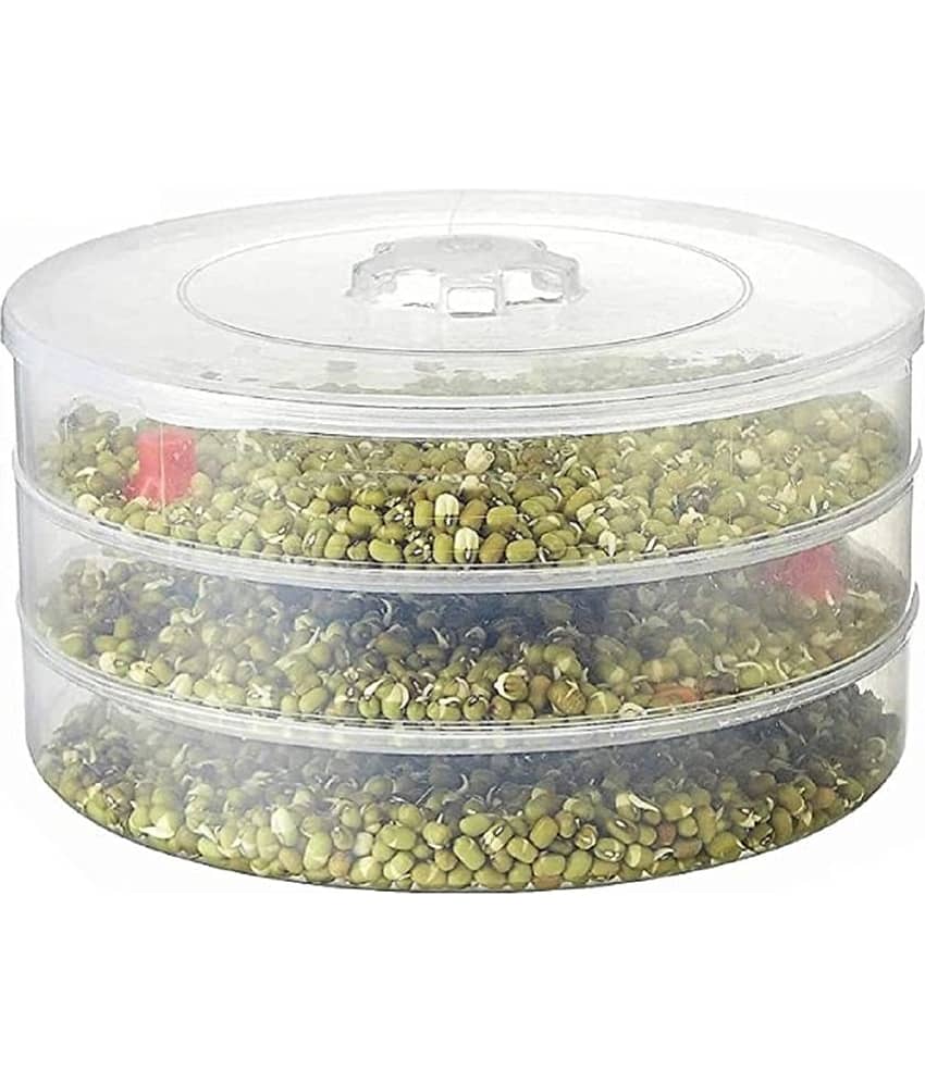 Analog Kitchenware Plastic 4 Compartment Sprout Maker