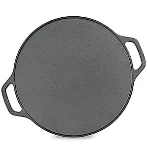 Prestige Cast Iron Scratch Resistant Round Base Dosa Tawa, 30 Cm (Black) Prestige Cast Iron Scratch Resistant Round Base Dosa Tawa, 30 Cm (Black)