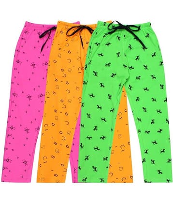 Diaz Pack of 3 Boys Cotton Trackpant ( Multi Color )