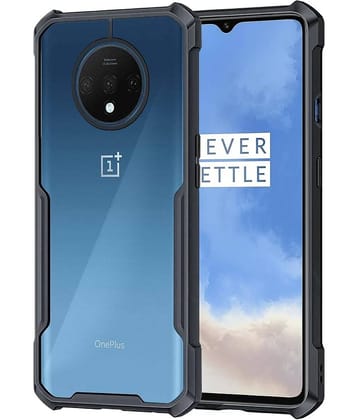 VAKIBO Plain Cases Compatible For Rubber Oneplus 7T ( Pack of 1 )