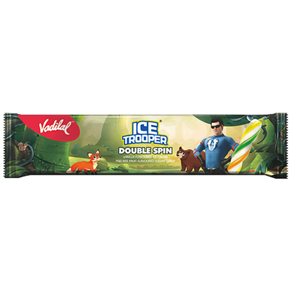 Vadilal Double Spin Ice Trooper, 60 Ml
