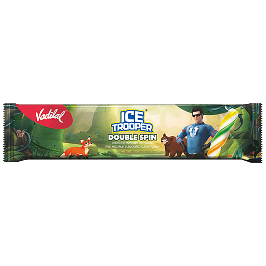 Vadilal Double Spin Ice Trooper, 60 Ml