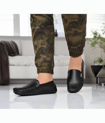 Katewalk Footwear Black Men's Slip on Shoes