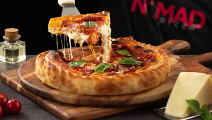 Chicago Deep Dish Pizza - Pepperoni Pizza