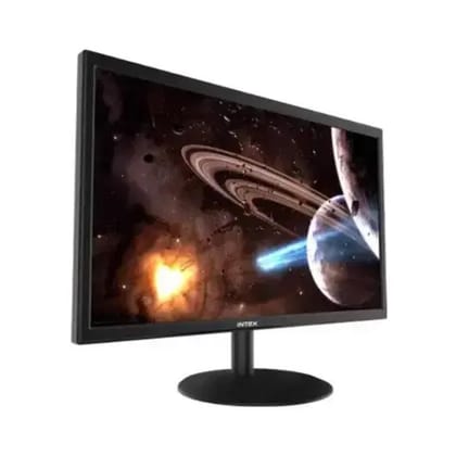 Intex 1901 18.5-Inch Led Backlit Computer Monitor, Black