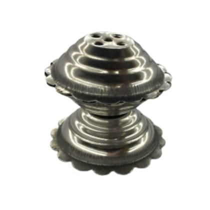 MAYAPURI Small Round Stainless Steel Agarbatti Stand Holder/Dhoop Dhani