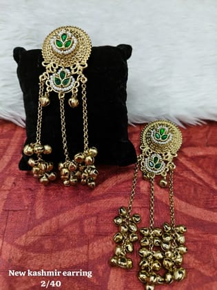 New kashmir earrings,