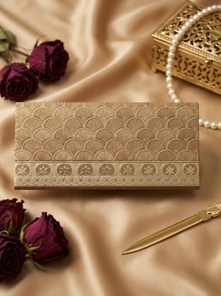 The Gilded Heirloom Envelope – Premium Designer Money Envelope for Wedding & Luxury Gifting