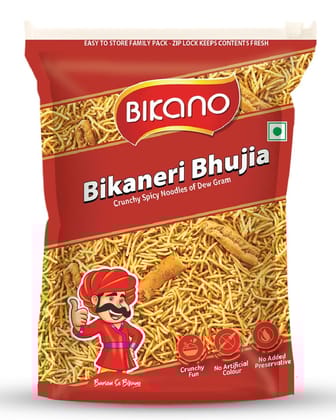 Bikano Bikaneri Bhujia | Taste of Bikaner | Crunchy and Spicy | 400g pack