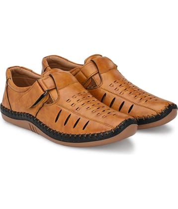 Rising Wolf - Brown Men's Sandals