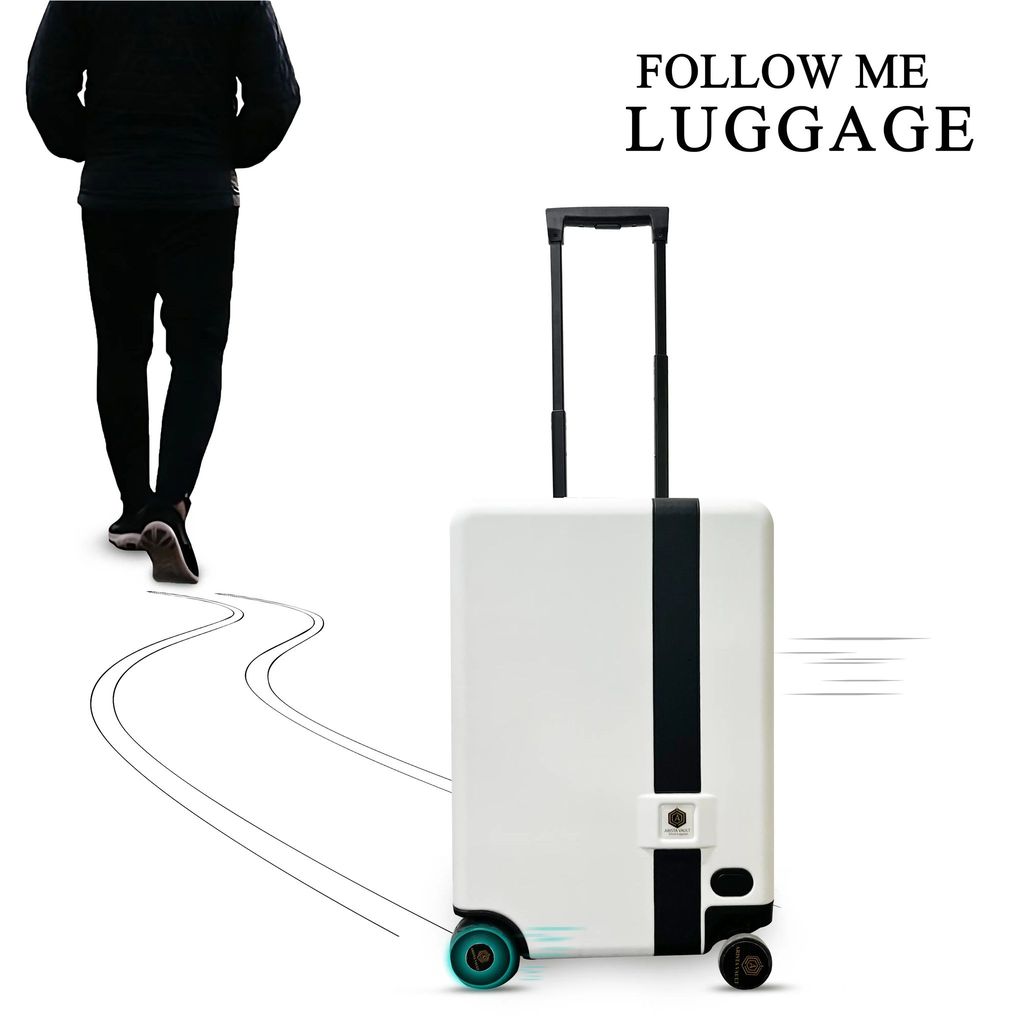 Follow Me Smart Luggage (White)