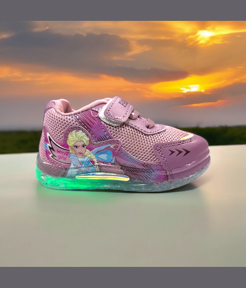 GLOBIN - Purple Girl's LED Shoes ( 1 Pair )