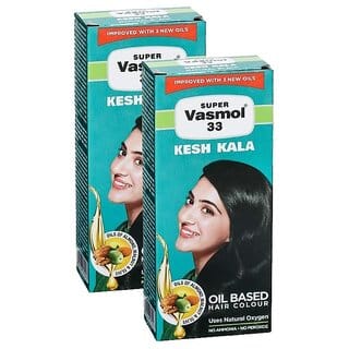 Super Vasmol Kesh Kala Hair Color Oil - Pack Of 2 (50ml)