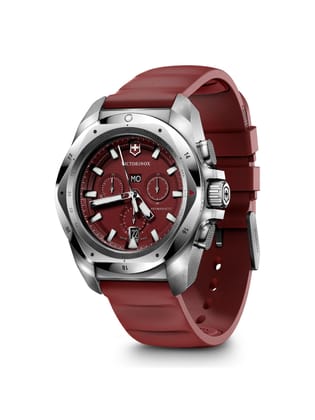 Victorinox Men 43 mm Size Red Dial I.N.O.X. Chrono Watch - V241986-Red