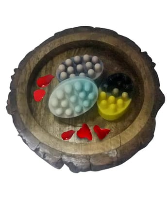 Aesthetic Living Massage Bar-Goat Milk Luxury Handmade Soap with Tea Tree Essential Oil, 110 gm