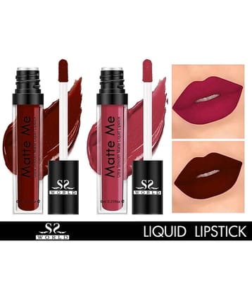 ssworld Wine Matte Lipstick 6