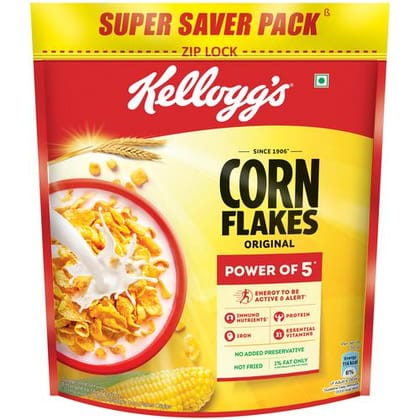 Kellogg's Corn Flakes - Original, High In Iron & B Group Vitamins, Breakfast Cereals, 900 g