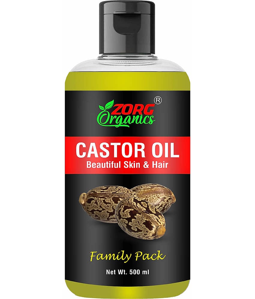 Zorg Organics Shine Enhancing Castor Oil 500 ml ( Pack of 1 )