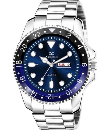 AQUA BLISS - Silver Stainless Steel Analog Men's Watch