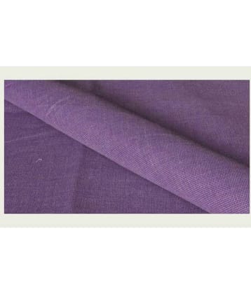 Makhanchor - Purple Cotton Men's Unstitched Shirt Piece ( Pack of 1 )