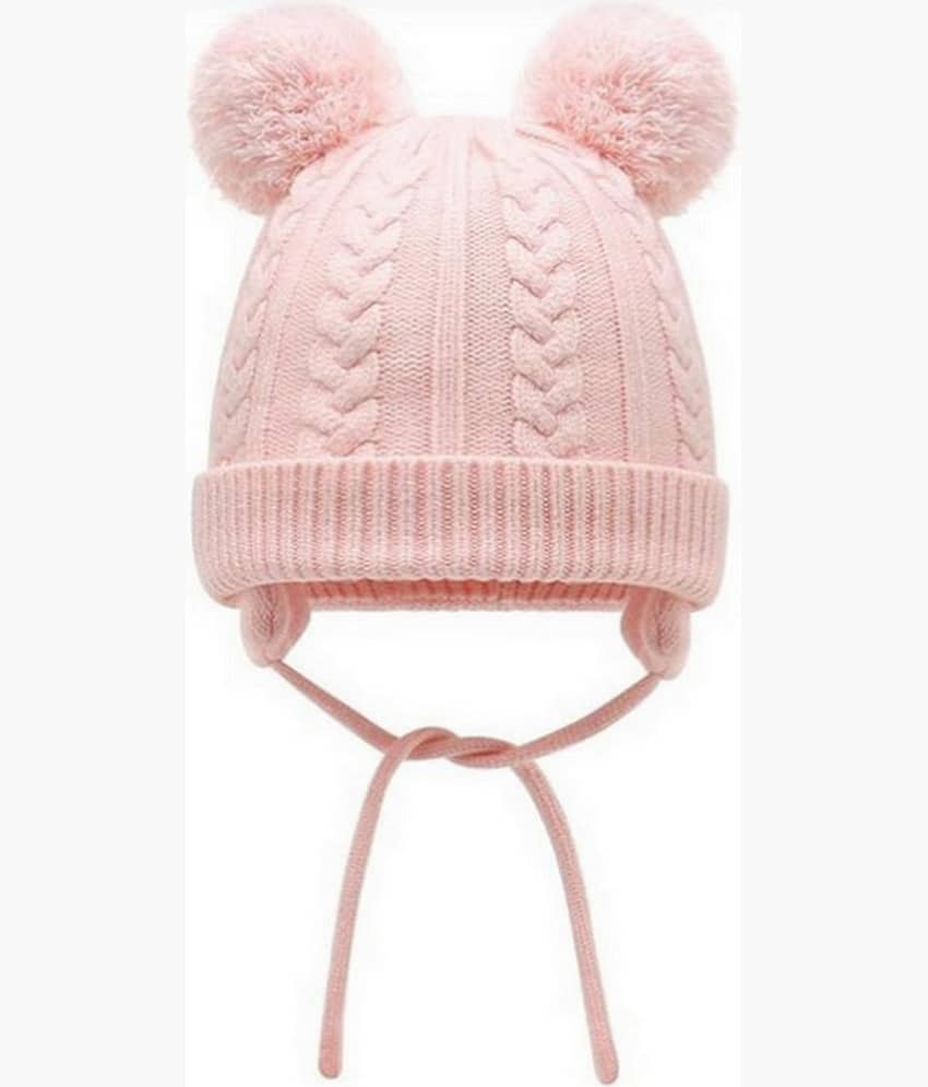 Infispace Pack of 1 Baby Boys Beanies ( Pink )