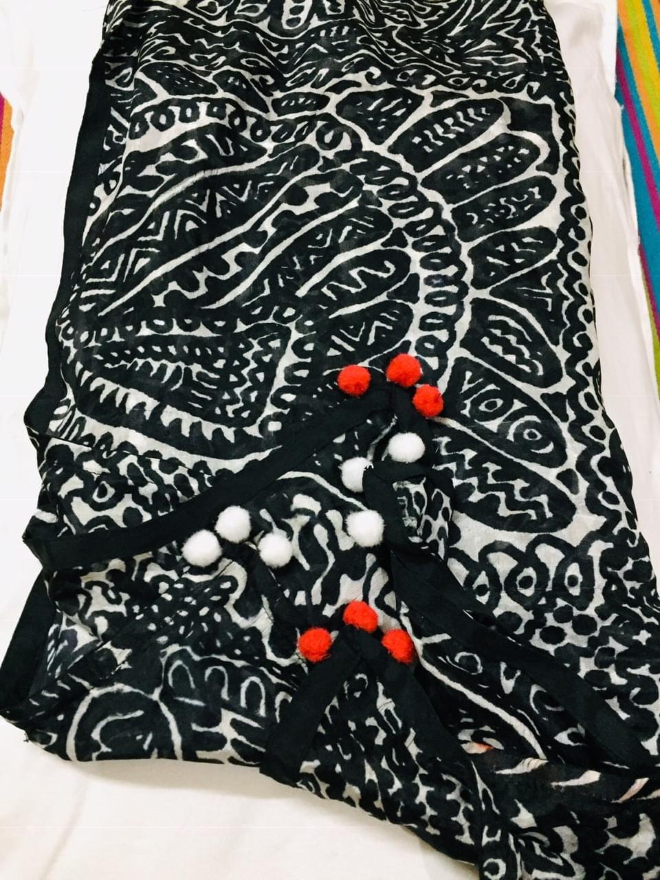 ILLUGINATION SILK STOLE