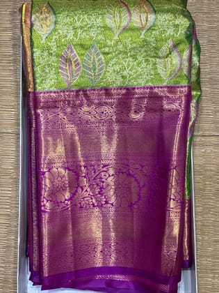 Semi Kanchi Silk Saree