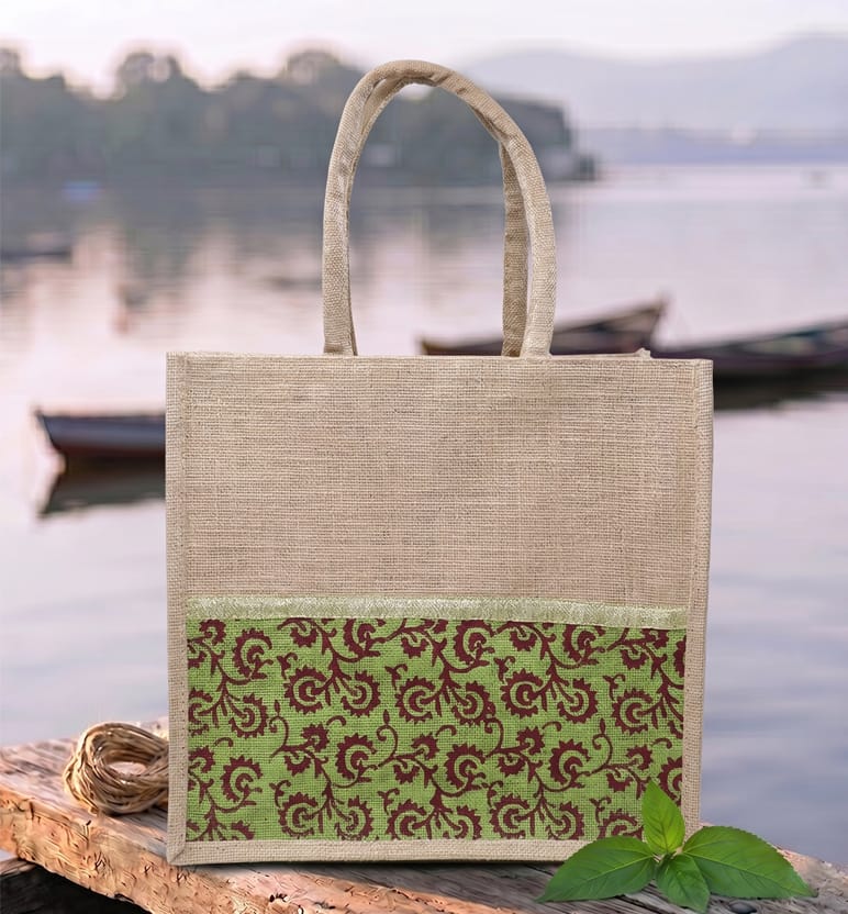 Handcrafted Jute Shopping Bag