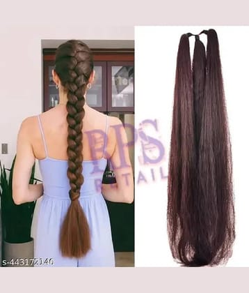 Renu Creation Black Hair Extension ( Pack of 1 )