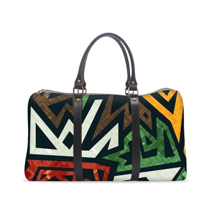 Aztec Abstract Gym Bag Aztec Abstract Gym Bag